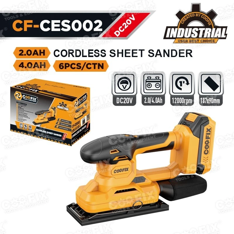 DC 20V CORDLESS SHEET SANDER factory